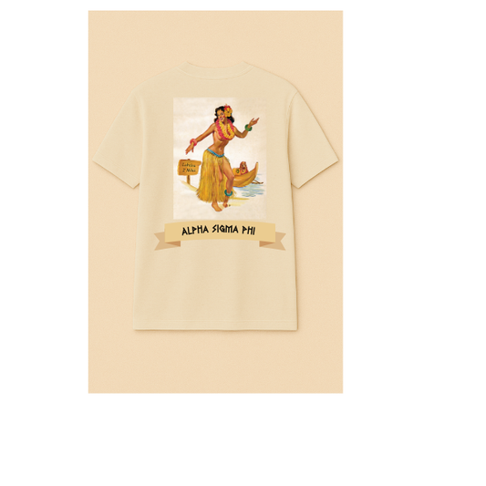 Short sleeve hula girl Alpha-sig