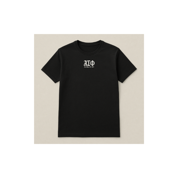 Lion/Flaming Tiger T shirt in white A-Sig (limited edition)